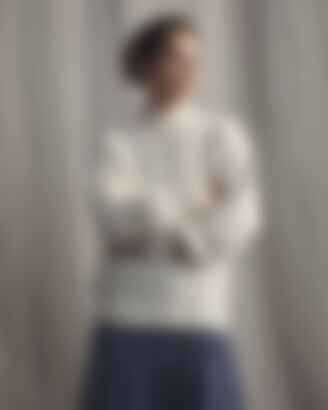 Snow Goose Sweater in Creme