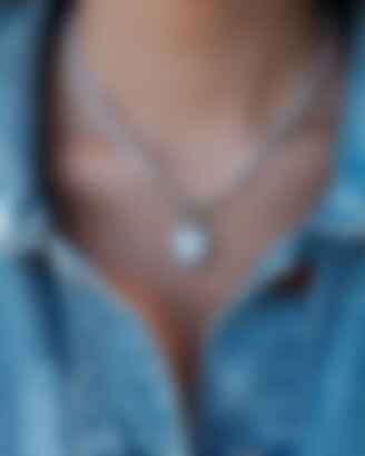The Reason Rope Necklace in White