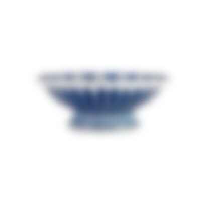 Iznik Tile Footed Bowl in Leaf