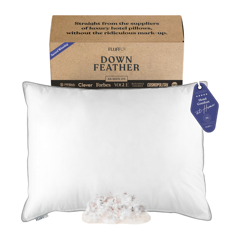 Fluffco Down Feather Pillow