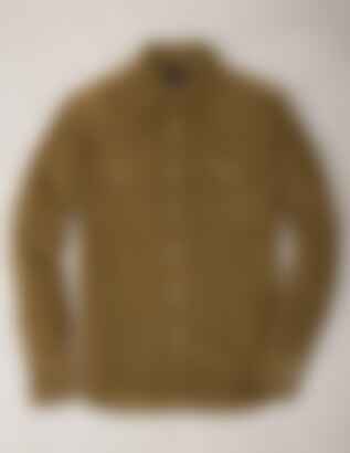 Bedford Corduroy Western Shirt in Ranch Tan