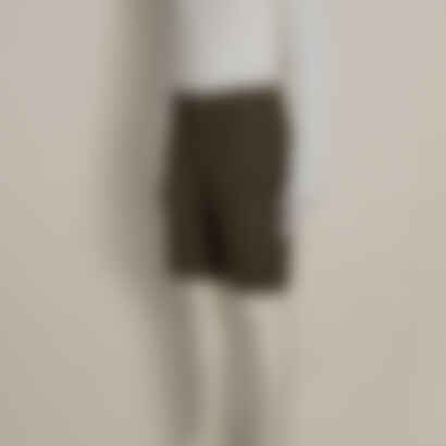 Irish Linen Gurkha Shorts in Khaki