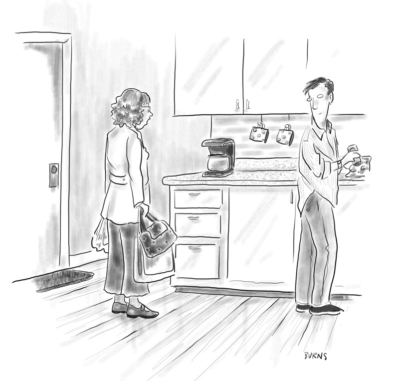“Today was absolutely horrific. I just need to go relax with a cup of tea and a true-murder podcast.”