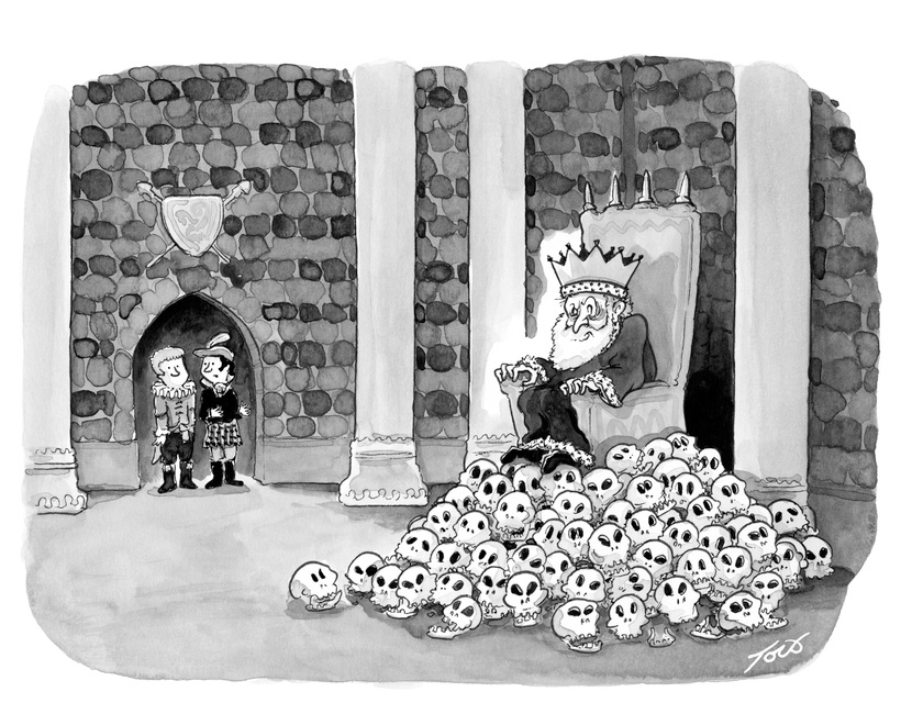 “Let’s try giving him a peace prize.”