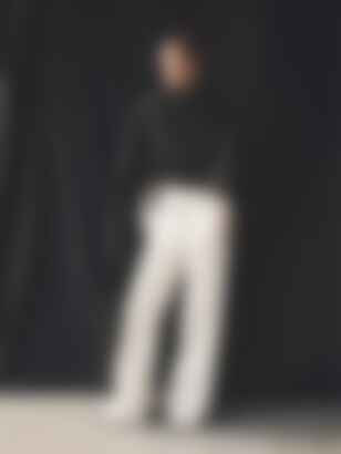 Carpenter Denim Pant in Ecru