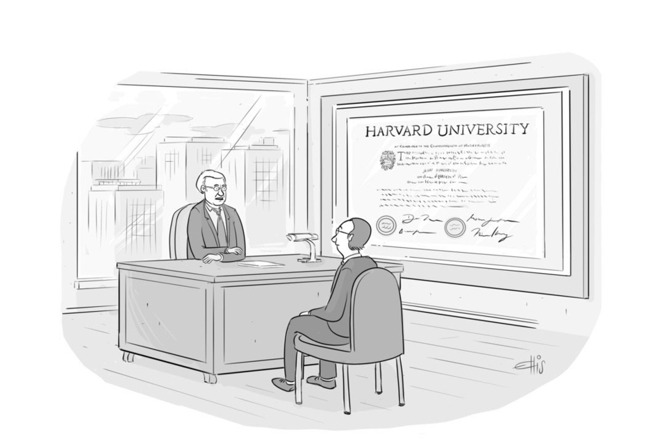 “I went to a school in Boston.”