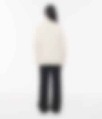 Cashmere Oversized Turtleneck in Ivory