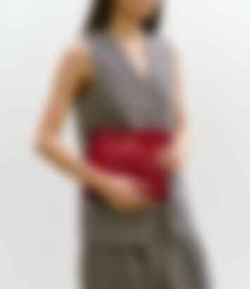 Stowaway Crossbody in Buttery Nappa Pomodoro