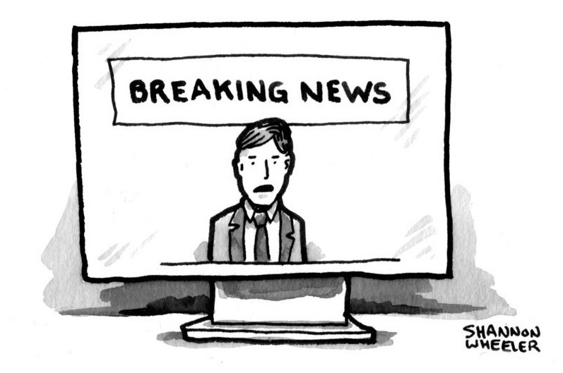 “We know nothing. We’ll be back in five minutes with nothing more.”