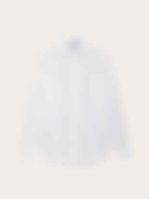 Men's White Abaco Linen Shirt