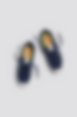 Women's Oca Low-Top Navy Canvas Sneaker