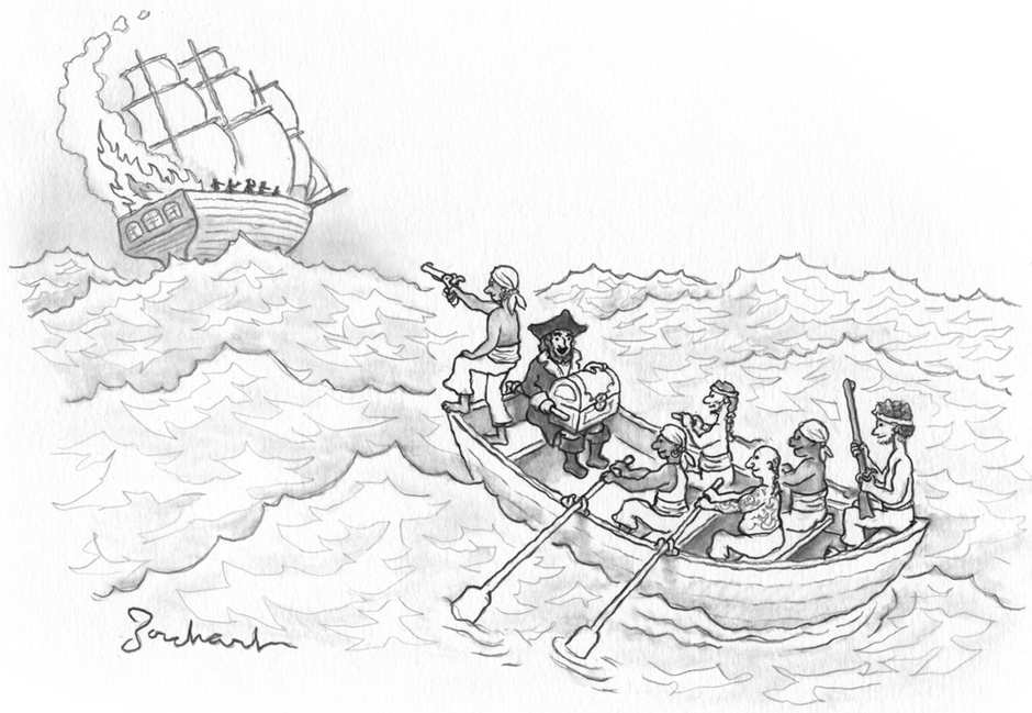 “But the real treasure is spending time with friends.”