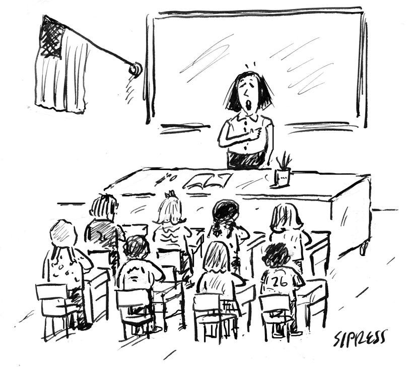 ” &#8230; two nations, under God &#8230; ”