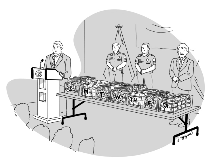 “In fact, this is the largest seizure to date in the history of any senior community center.”