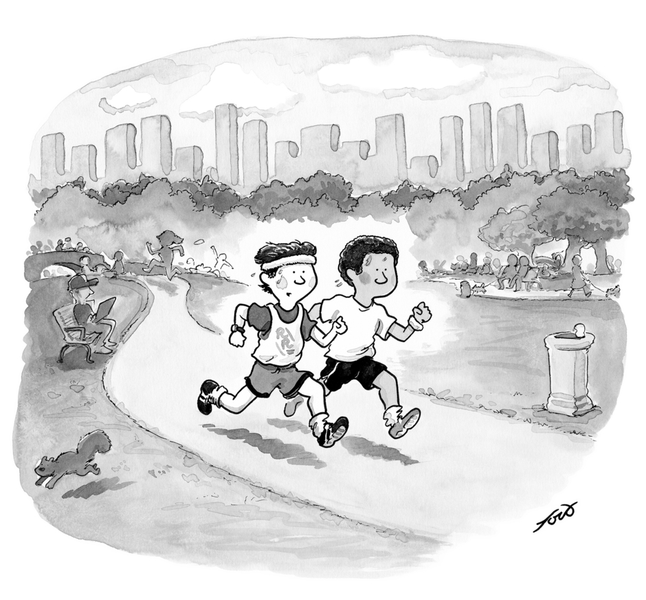 “I’m a vegetarian and a distance runner, so my body thinks I’m a persistent but terrible hunter.”