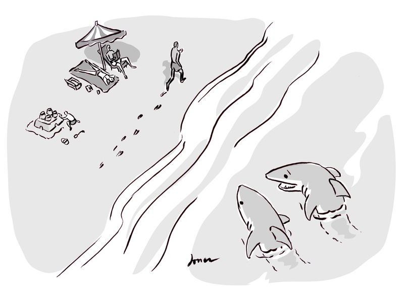 “Hey, look! The restaurants are opening back up.”