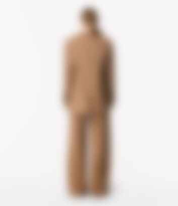 Tailored Cashmere Jacket in Camel