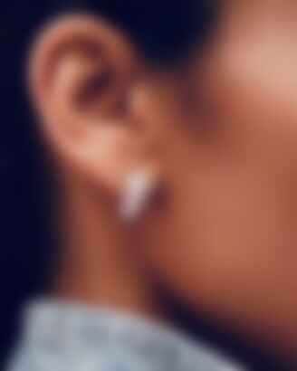 The Ones Earrings in Silver