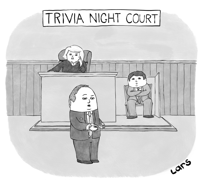 “And on that fateful night, Mr. Gregson, do you recall how many times Björn Borg won Wimbledon?”