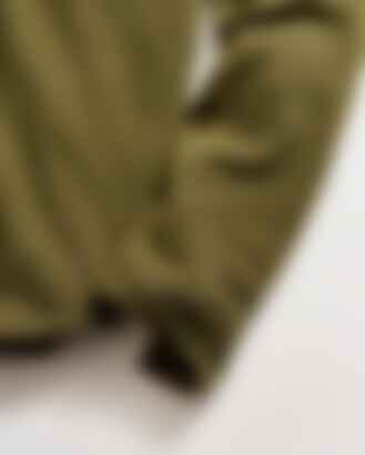 Long Sleeve Knit Yellowhammer Shirt in Olive