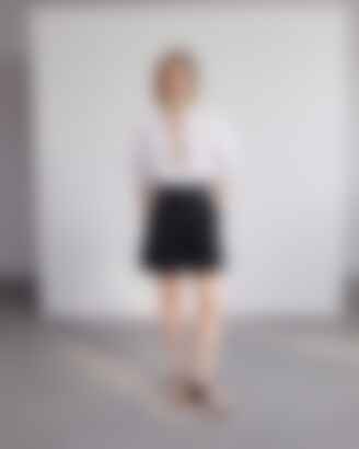 Linen Pleated Short