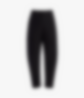 Curved Cargo Pant in Black