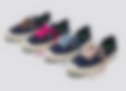 Women's Oca Low-Top Navy Canvas Sneaker