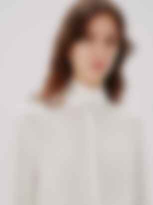 Bow Blouse in White