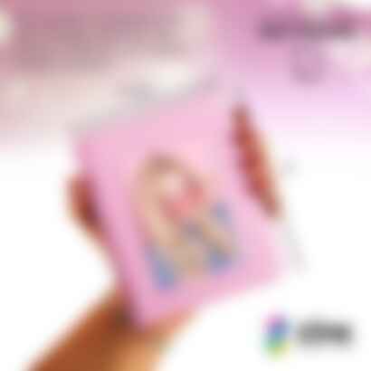 Zink Mini Photo Album 64-Pocket in Pink