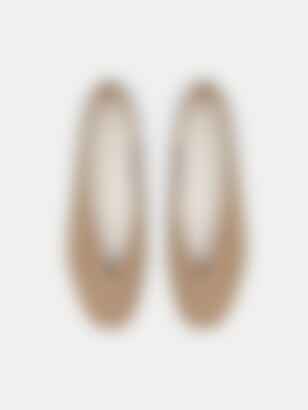 Luna Slipper in Taupe Leather