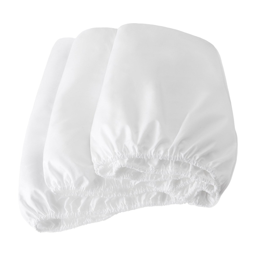 Kassatex Ricamo Embroidered Sateen Fitted Sheet at Air Supply