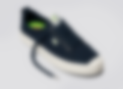 Women's Oca Low-Top Navy Canvas Sneaker