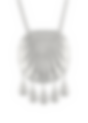 Petra Shell Necklace in Silver