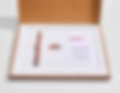 Magnetic Wall Clipboard in Pink/Red