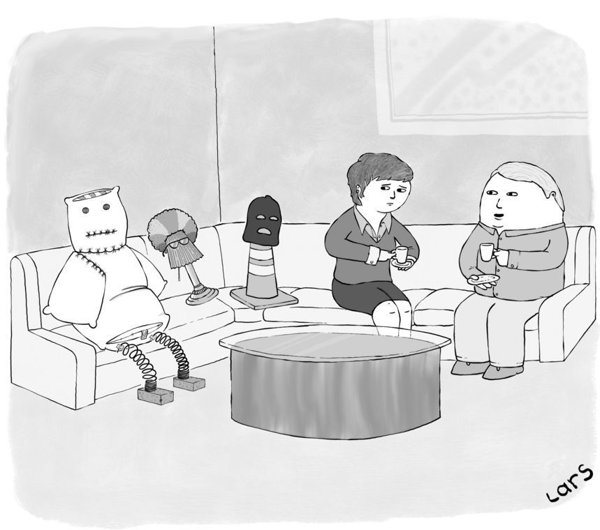 “So now I guess I’ll have to meet your friends.”