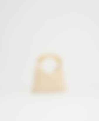 Metal Handle Hera in Jasmine Textured Raffia