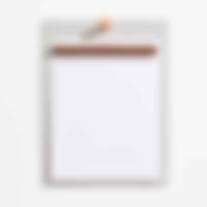 Magnetic Wall Clipboard in Pink/Red