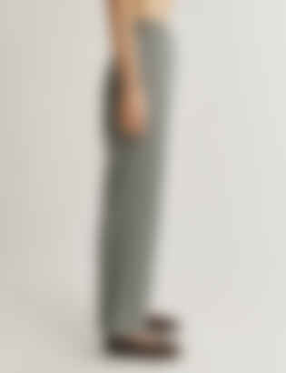 The Relaxed Pants in Lightweight Mélange Wool