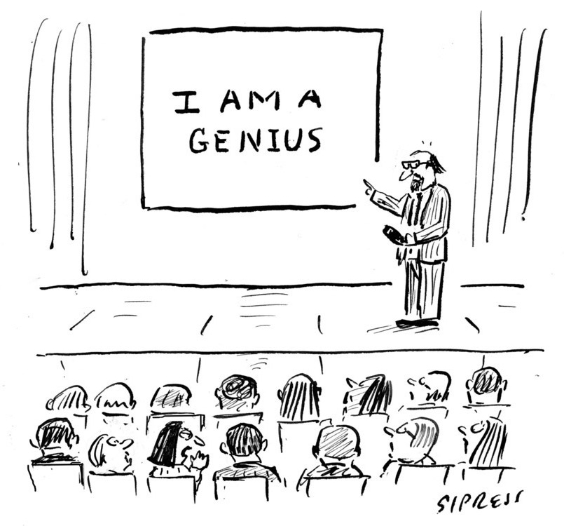 “Do you ever feel like every TED Talk winds up being about the same thing?”