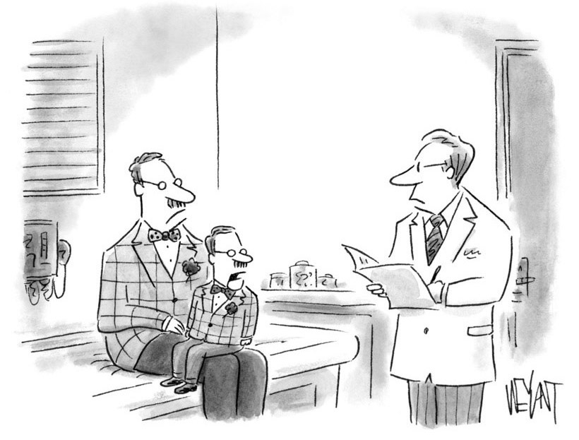 “Of course I’m worried. He never washes his hands.”