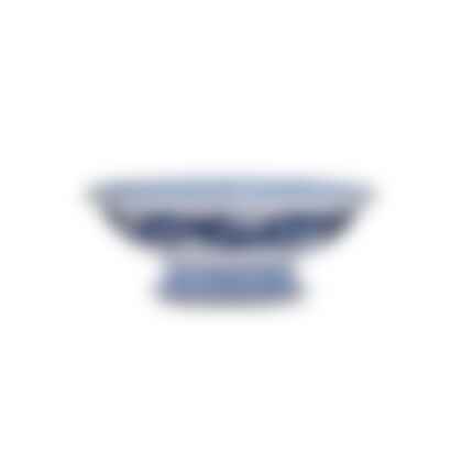 Iznik Tile Footed Bowl in Cloud