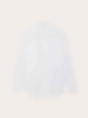 Men's White Abaco Linen Shirt