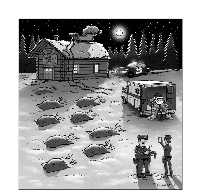 “Ironically, all the guys from the hunting lodge were on the ‘Nice’ list.”