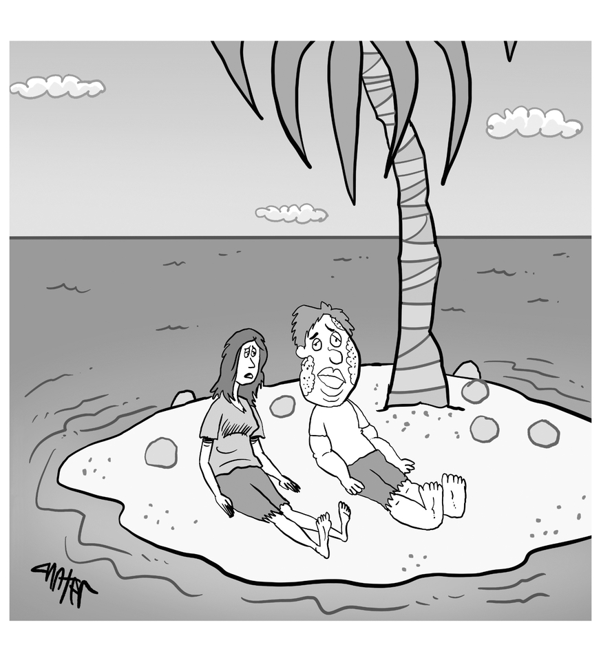 “Of all the things to be allergic to … coconuts.”