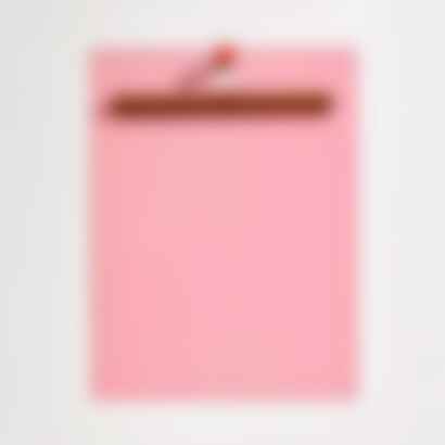 Magnetic Wall Clipboard in Pink/Red