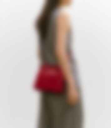Stowaway Crossbody in Buttery Nappa Pomodoro
