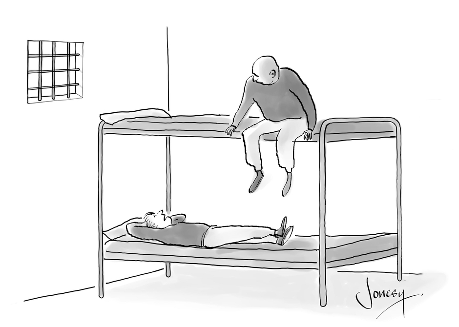 “I’m in for satire. How about you?”