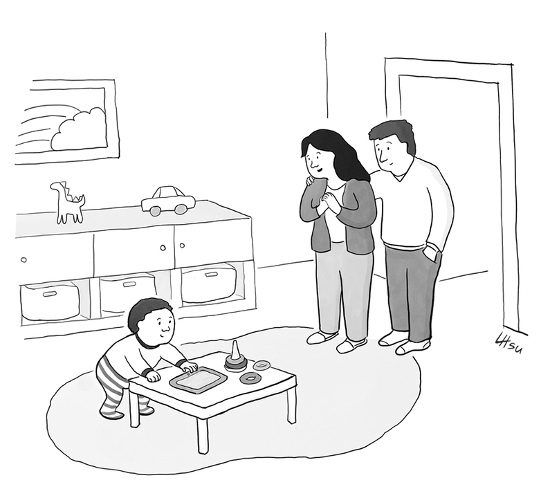 “Awww, his first time disabling parental controls.”