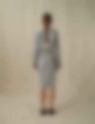 The Shirtdress in Sunwashed Stripe