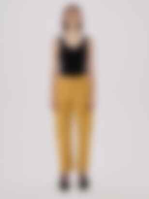 Curved Cargo Pant in Goldenrod